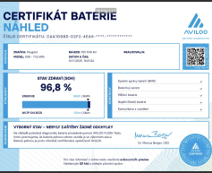 Peugeot 508 SW GT-Line 1.6 Puretech/165kw, PHEV, SOH 96.8%