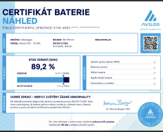 Volkswagen Passat 1.4 GTE, PHEV, SOH 89,2%